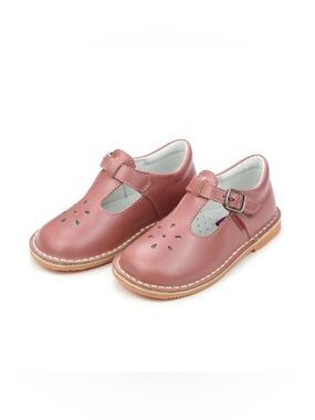 L'Amour Joy waxed leather T-strap Mary Janes size 2